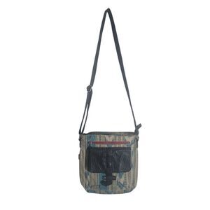 Pistil Aztec Print Adjustable Crossbody Purse Bag Canvas Geometric Boho Western